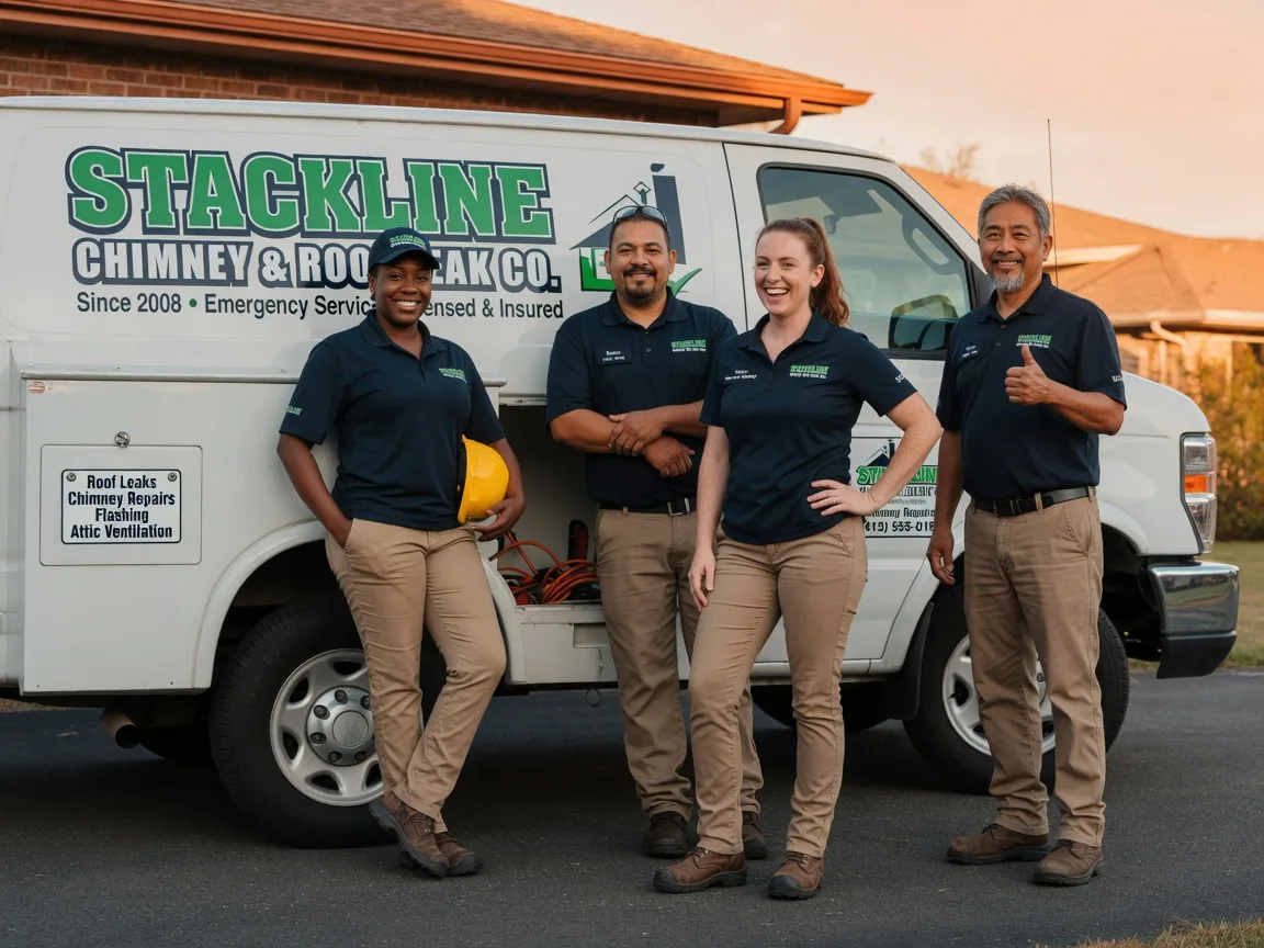 Chimney flashing repair company in Arcadia, PA